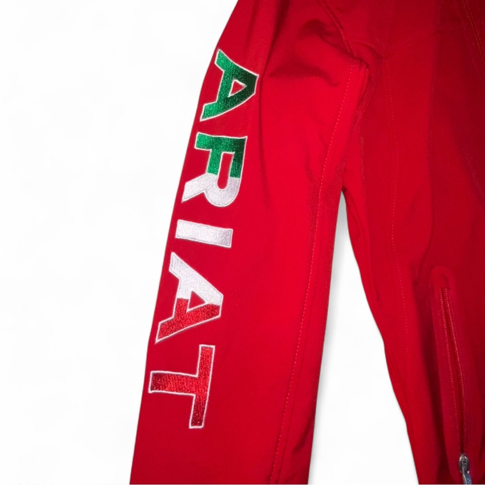 Ariat- Red zip up jacket - Picture 2 of 4